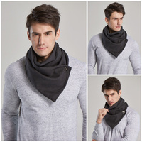 Couverture marka luksusowa moda mężczyźni nieskończoność koło pętli szalik zimowy Poncho prosty projektant z zatrzaskami maska echarpe 5